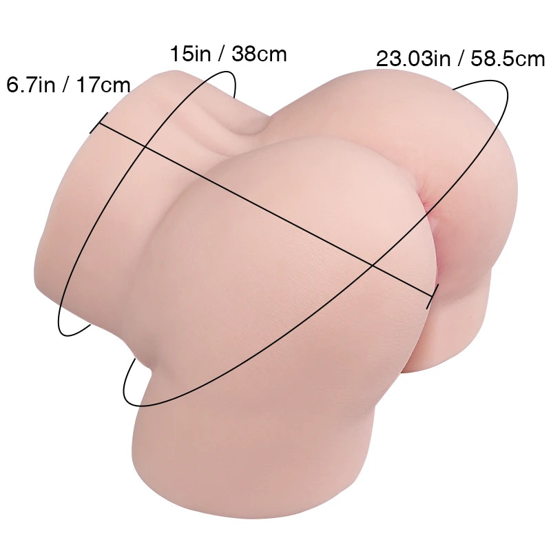 brandi ass pocket pussy realistic sex toy size chart