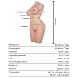 Diana: 21.8kg Realistic Masturbator Pornstar Sex Doll