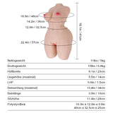 hannah mini de size chart